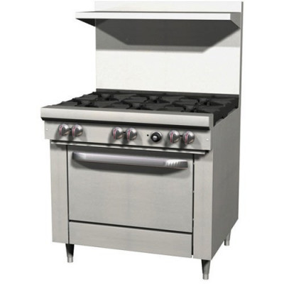 Central Exclusive C36D Gas Commercial Range