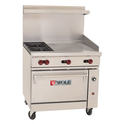 Challenger XL C36-S-2B-24G-N Gas Commercial Range
