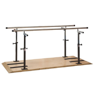 Clinton 3-2010 Platform Mounted 10 ft. Long Parallel Bars W/ Stainless Steel Handrails