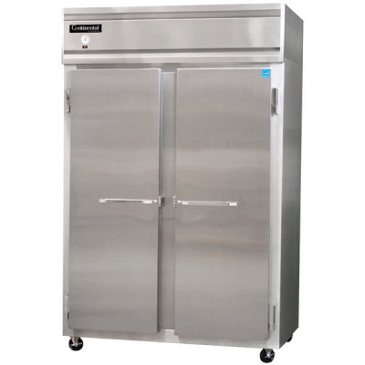 Continental 2 Door Upright Reach In Freezer (shallow depth)