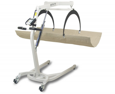 DETECTO IBFL500 FIXED LEG DIGITAL STRETCHER SCALE W/ 500.0 LB CAPACITY & LCD DISPLAY