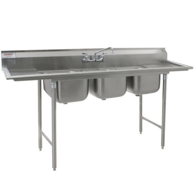 Eagle 2 Bay Sink with Table - 120