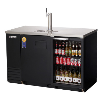 Everest EBD2-BBG-24 2 Door (1 glass) Back Bar & Beer Dispenser, 58