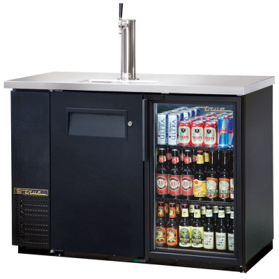 Everest EBDS2-BBG-24 2 Door (1 glass) Back Bar & Beer Dispenser, 48