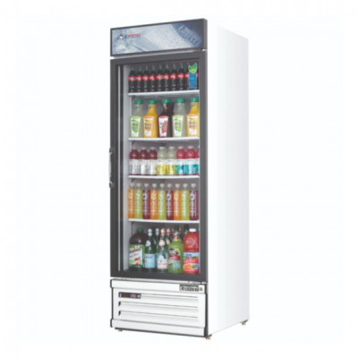 Everest EMGR20 1 Door Refrigerator Merchandiser, 20 cu ft