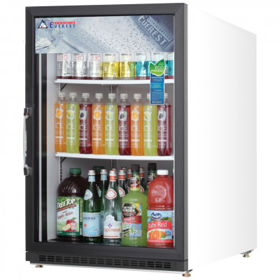 Everest EMGR5 1 Door Refrigerator Merchandiser, 5 cu ft