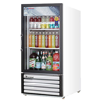 Everest EMGR8 1 Door Refrigerator Merchandiser, 8 cu ft