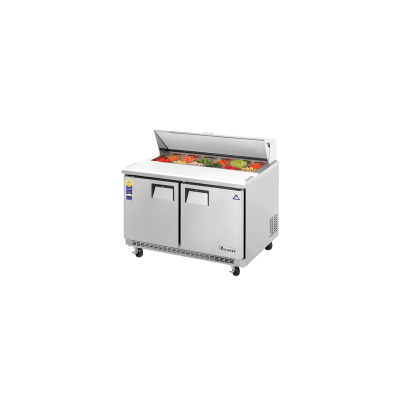 Everest EPBNR2 2 Door Sandwich Prep Table, 47 1/2in.