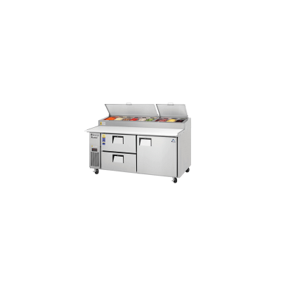 Everest EPPR2 2 Door Pizza Prep Table, 71 1/2in.