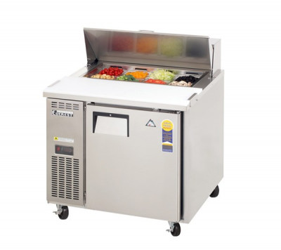 Everest EPR1 1 Door Sandwich Prep Table, 35 1/2in.