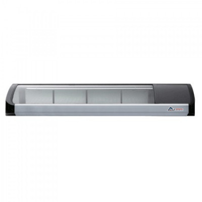 Everest ESC83R 7ft Self Contained Countertop Refrigerated Display Case - Right Comp Mount
