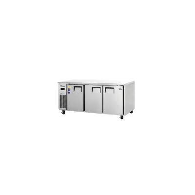 Everest ETBF3 3 Door Undercounter Freezer, 71 1/2in.