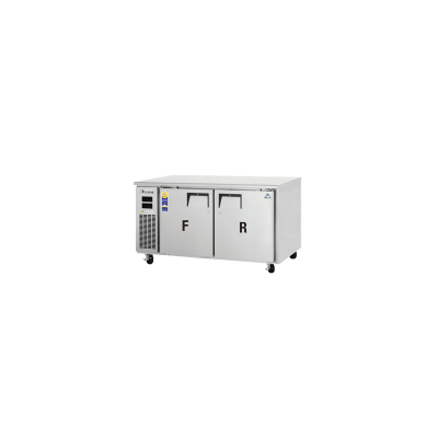 Everest ETRF2 2 Door Undercounter 1/2 Ref & 1/2 Fzr Dual Temp, 59 1/2in.