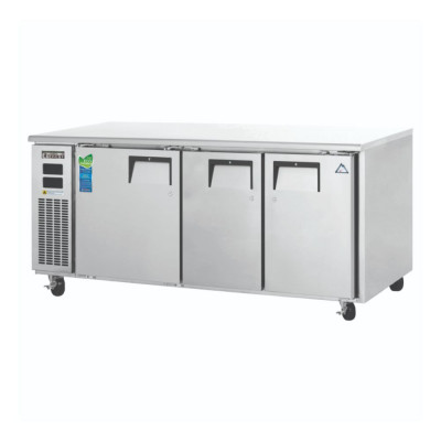 Everest ETRF3 3 Door Undercounter 2/3 Ref & 1/3Fzr Dual Temp, 71 1/2in.