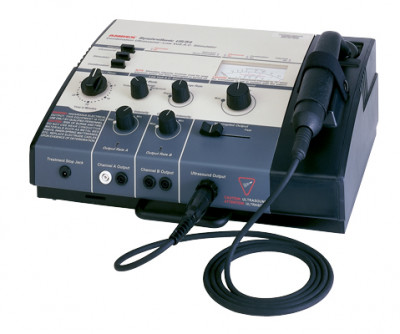 FEI 13-3158C Amrex Ultrasound/Stim Combo - US/54 (Low Volt), 1.0 and 3.3 MHz with 5 cm head and QuickConnect Transducer