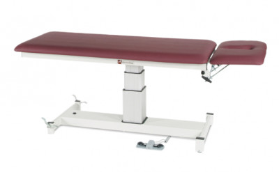 FEI 15-1537 Treatment Table - Two Section Top, Pedestal Designmm