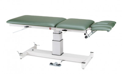 FEI 15-1543 Treatment Table - Five Section Top With Elevating Center Section, Pedestal Design