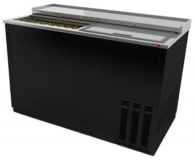Fagor 50 Black-Finish Horizontal Bottle Cooler-624 Cans, FBC-50