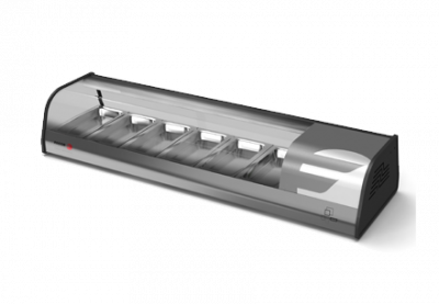 Fagor 54 Glass Tapas Case Commercial VTP-139