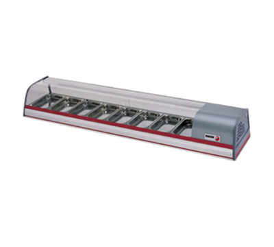 Fagor 68 Glass Tapas Case Commercial VTP-175