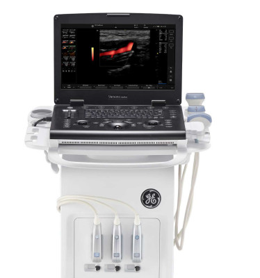 GE Healthcare – Versana Active – Portable Ultrasound System with GE 4C-RS Curved Probe