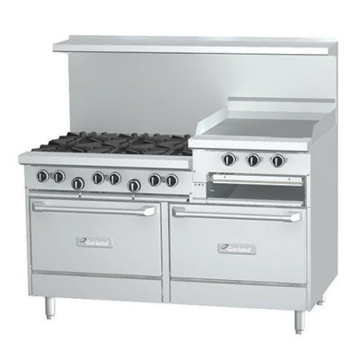 Garland G60-6R24RR Restaurant Series Gas Commercial Range