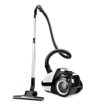HEPA Vacuum Cleaner (WhisperJet C2 Canister Vacuum Cleaner). Captures Particles 3X Smaller than HEPA Filters