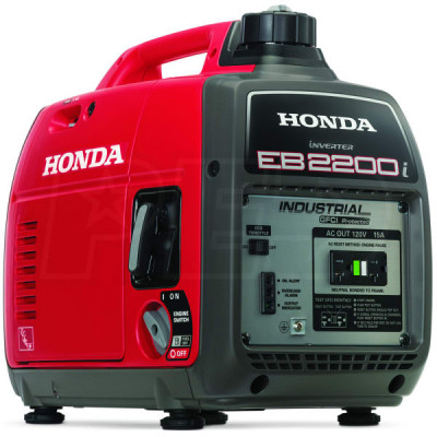 Honda EB2200i - 1800 Watt Portable Industrial Inverter Generator w/ GFCI Protection
