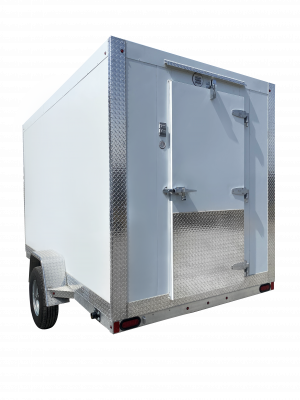 JBCC 712 - 12' Commercial Refrigerated Cooler Trailer 120V 20-AMP