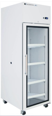 K2 Scientific K223GDR 23 cu ft Medical / Lab / Vaccine High Performance Glass Door Refrigerator (+2°C to +8°C)