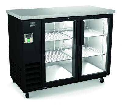 Kelvinator 738272 Glass 2-Door Back Bar Refrigerator