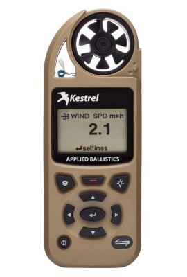 Kestrel 5700 Elite Weather Meter with Applied Ballistics with LiNK, Desert Tan