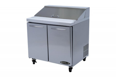 Kool-IT 2 Door 36'' Sandwich Prep Table KST-36-2