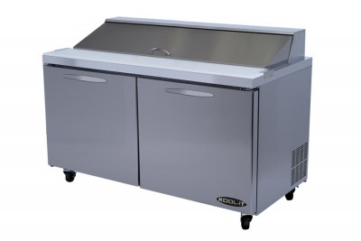 Kool-IT 2 Door 60'' Megatop Sandwich Prep Table KSTM-60-2