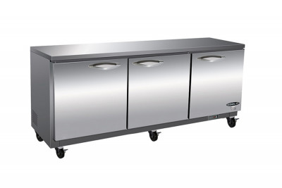 Kool-IT 3 Door Undercounter Freezer72'' KUCF-72-3
