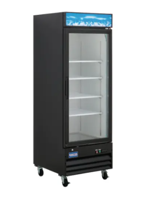 Kratos 32M-03A Merchandising Refrigerator with One Swing Door, 28-3/8