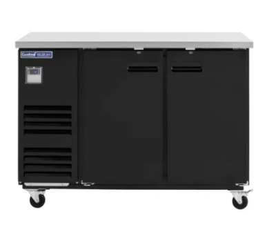 Kratos 69K-731 Commercial Solid Door Back Bar Cooler, Two Doors, 59