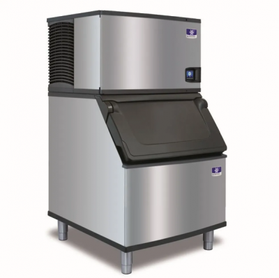 Manitowoc IDT0300A 305 lb. Indigo NXT Air Cooled Full Dice Ice Machine Head + D400 Bin + Arctic Pure® Plus Primary Water Filter Assembly