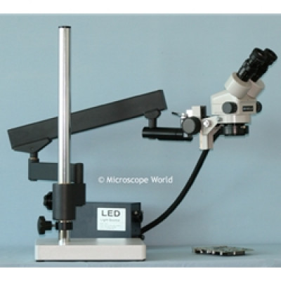 Meiji EMZ-5 Stereo Zoom Microscope Articulated Arm Stand