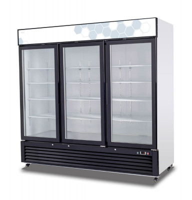Migali C-72RM-HC Glass Door Merchandiser Refrigerator (72 cu ft)