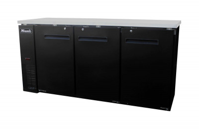 Migali C-BB72-HC Solid Door Back Bar Refrigerator (19.6 cu ft)