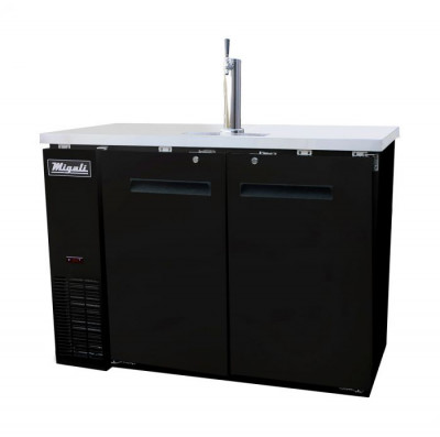 Migali C-DD48-2-HC 2 Door Kegerator
