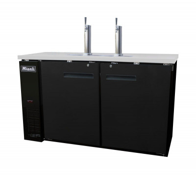 Migali C-DD60-2-HC Direct Draw Beer Dispensers (15.8 cu ft)