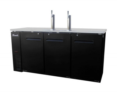 Migali C-DD72-3-HC 3 Door Kegerator