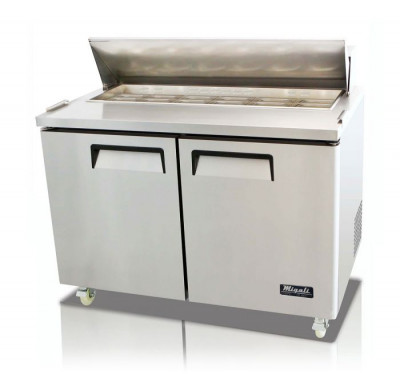 Migali C-SP48-12-HC 2 Door Sandwich Prep Table