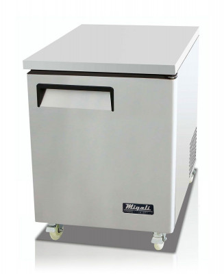 Migali C-U27F-HC Undercounter & Work Top Freezer (6.5 cu ft)