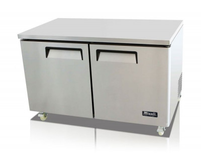 Migali C-U60F-HC 2 Door Undercounter Freezer