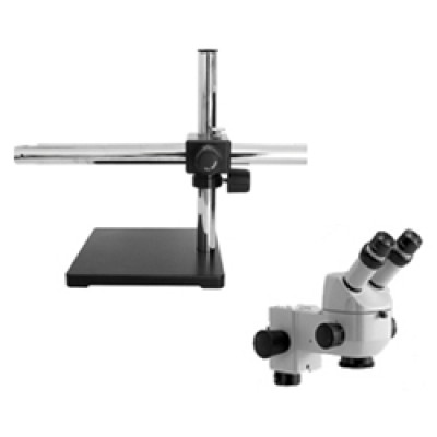 Motic K-500 Stereo Microscope on Universal Large Base Stand