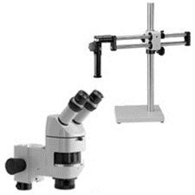 Motic K-700 Stereo Microscope on Ball Bearing Boom Stand