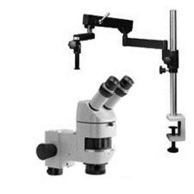 Motic K-700 Stereo Microscope on Clamping Articulated Arm
